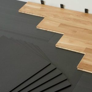XPS подлога за ламинат, 5 mm, црна (5 m²/пакување)