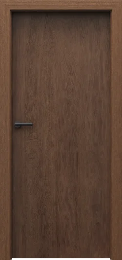 Natura-CLASSIC_1.1_Naturalna-Dab-Satin_Dab-Brunatny_kwiat_Porta-SYSTEM_klamka-AZURA-Czarny-1 NATURE CLASSIC model 1.1 Brown Oak