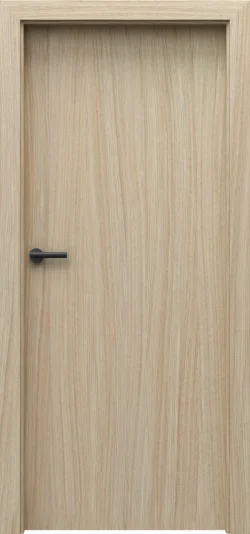 Natura-CLASSIC_1.1_Naturalna-Dab-Satin_Dab-Jasny_pasiak_Porta-SYSTEM_klamka-AZURA-Czarny NATURE CLASSIC model 1.1 Light Oak