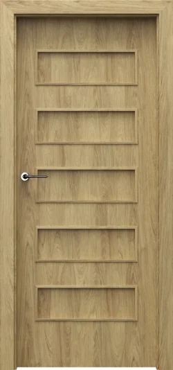 PORTA-FIT_G0_CPL_Hikora-Naturalna_Porta-SYSTEM_klamka-FIORO-Srebrny PORTA FIT model G.0 Natural Hickory