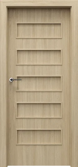 PORTA-FIT_G0_Portaperfect-3D_Dab-Matowy_Porta-SYSTEM_klamka-FIORO-Srebrny PORTA FIT model G.0 Matte Oak