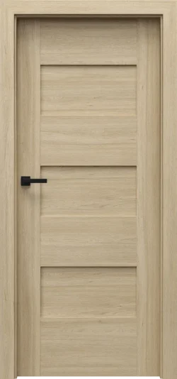 PORTA-KONCEPT-K_K0_Portaperfect-3D_Dab-Matowy_Porta-SYSTEM_klamka-ELEGANTO-Czarny PORTA CONCEPT, group K model K.0 Matte Oak