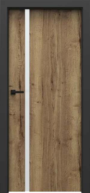 PORTA LOFT model 4.A with black door frame  Halifax Tabak