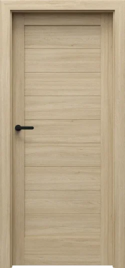 PORTA-VERTE-HOME-C_C0_Portaperfect-3D_Dab-Matowy_Porta-SYSTEM_klamka-SIMPLO-Czarny PORTA VERTE HOME, group C model C.0 Matte Oak