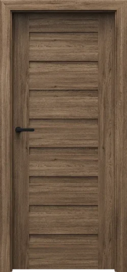 PORTA VERTE PREMIUM, group D model D.0  Dark Matte Oak