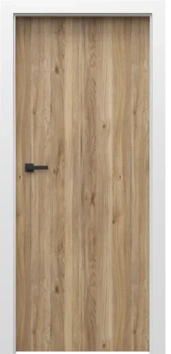 Porta-Loft-1.1-Mauvella-Oak-e1708517079459 PORTA LOFT model 1.1 with black door frame Mauvella Oak