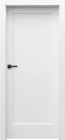 PortaVerteHOME_E0_Bialy_klamka_Unico_czarny PORTA VERTE HOME, group E model E.0 White
